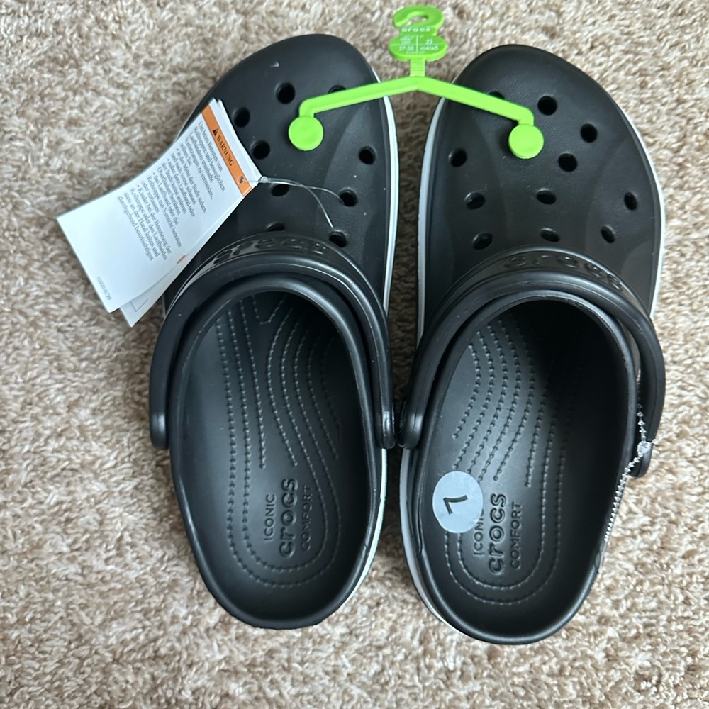 COPY - Black crocs new